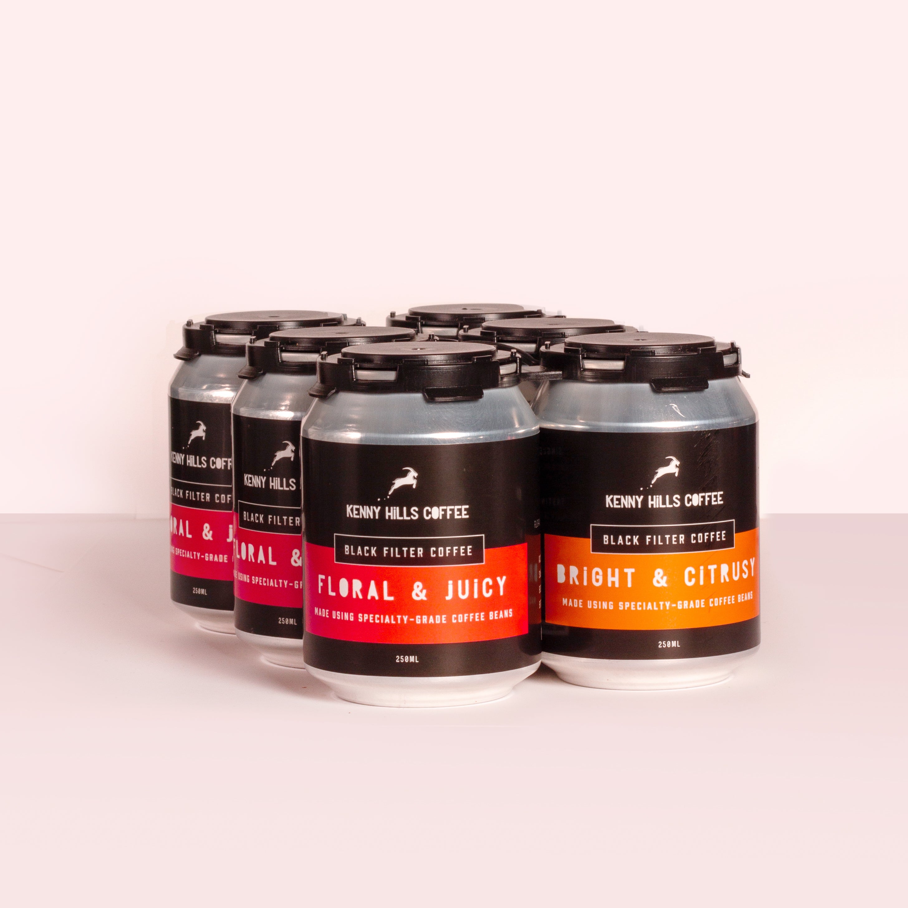 Black Filter Coffee | 6 Cans | Single Origin