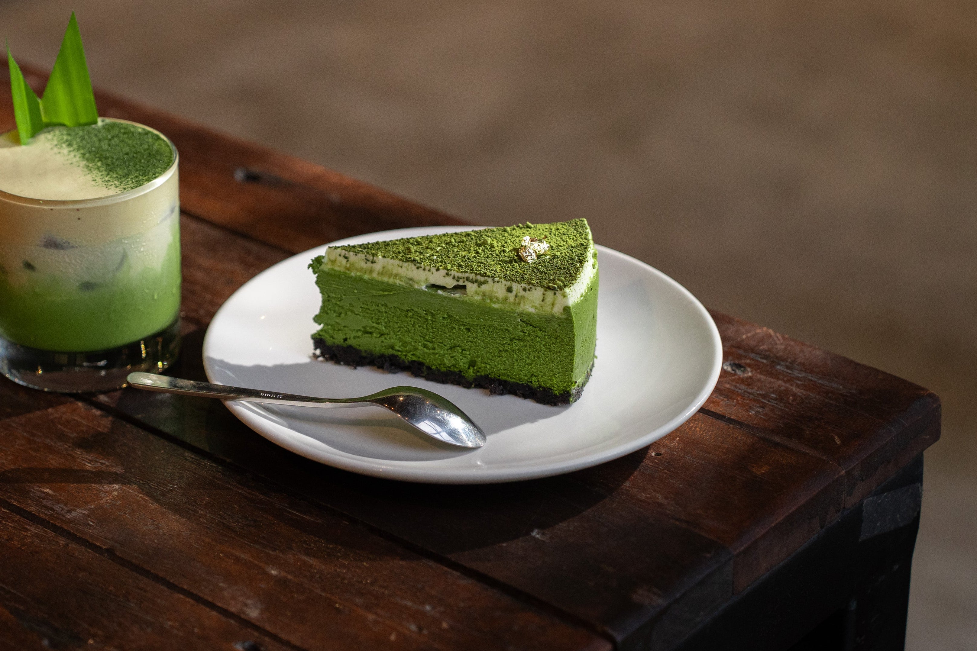 Matcha Cheesecake (Single Portion)