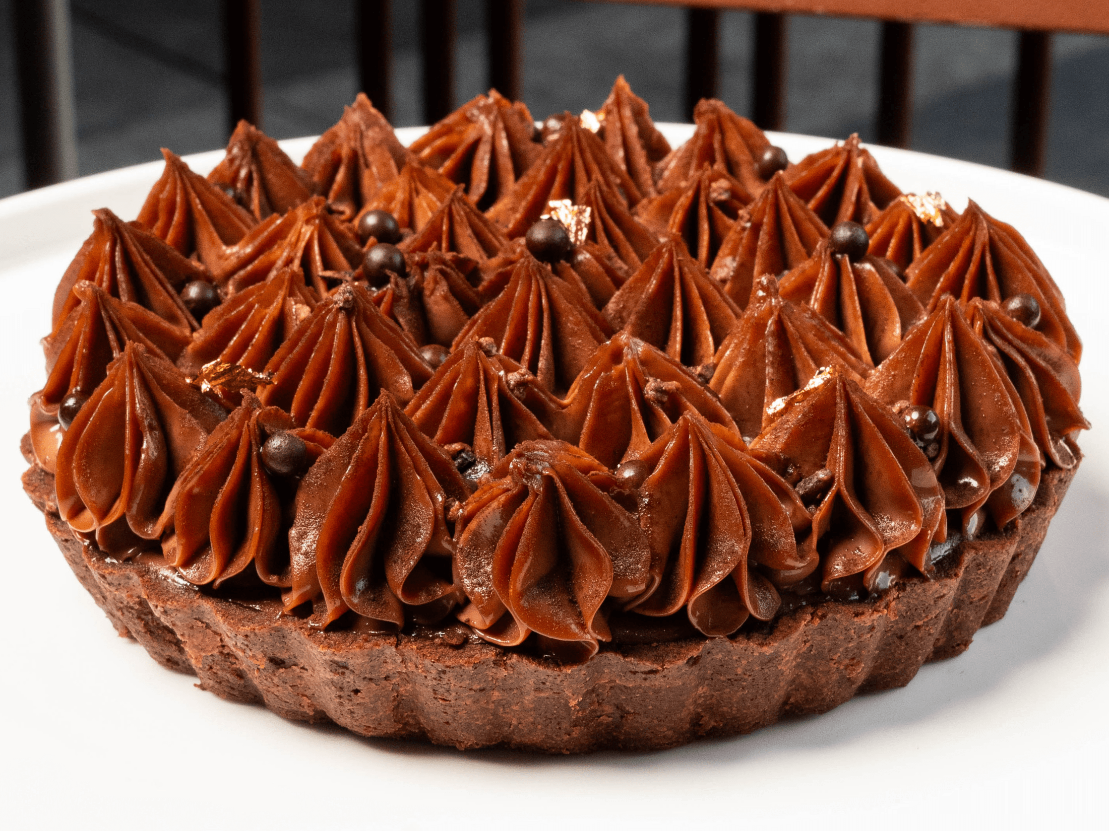 Chocolate Hazelnut Tart