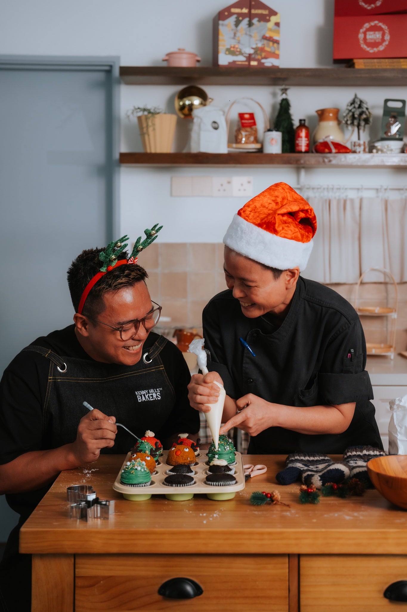 Christmas Cupcakes (Box of 4)