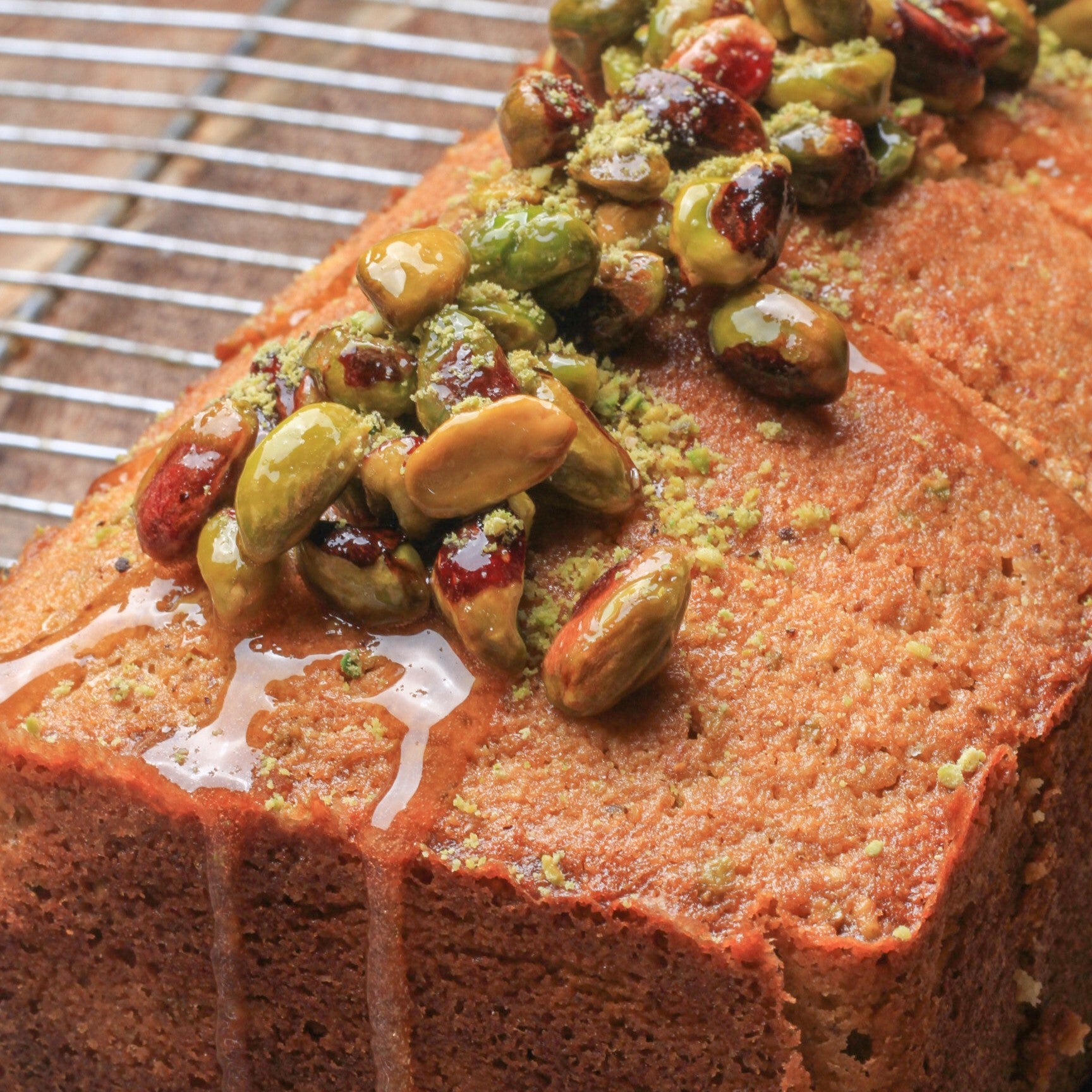 Lemon Pistachio Loaf 7'5