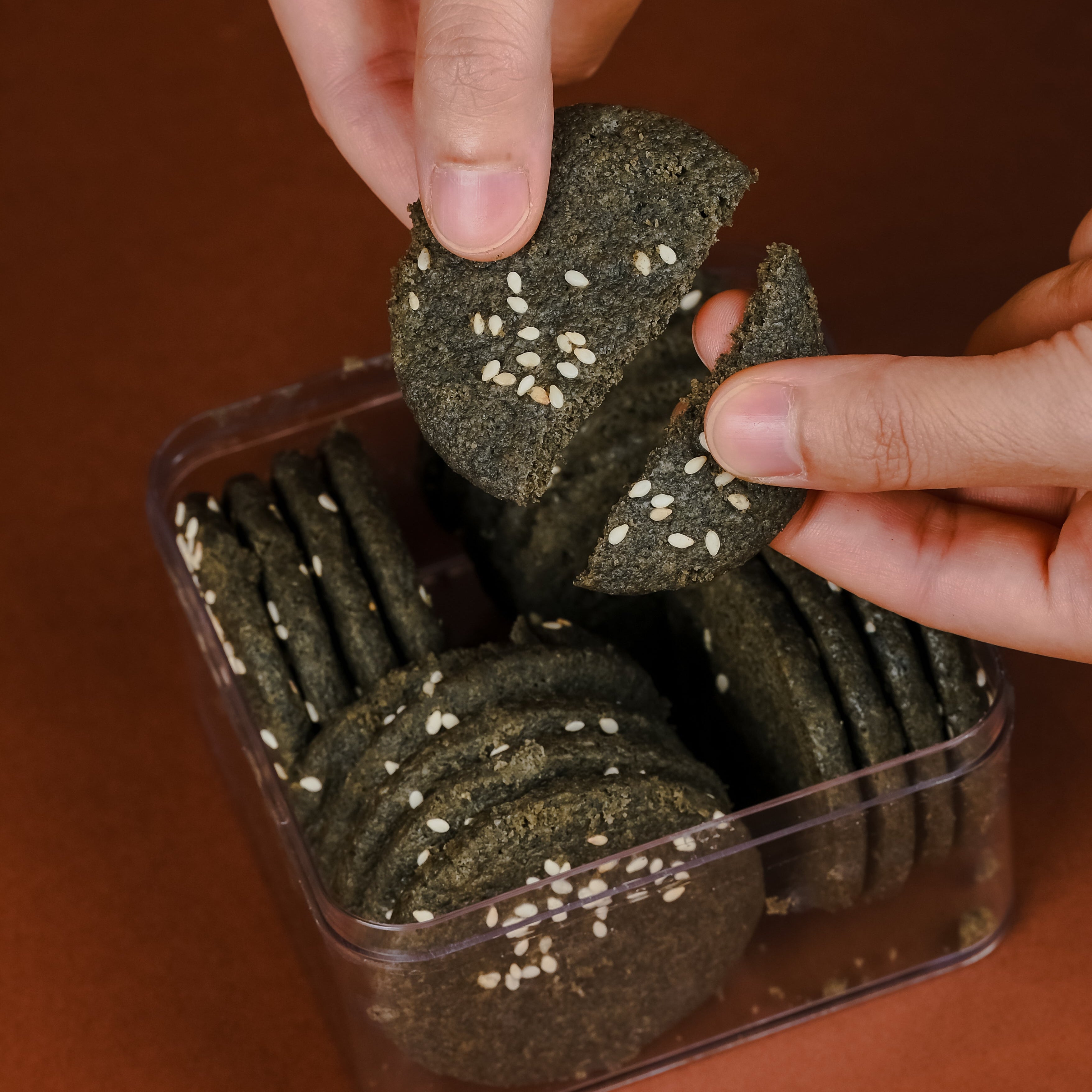 Black Sesame Cookie