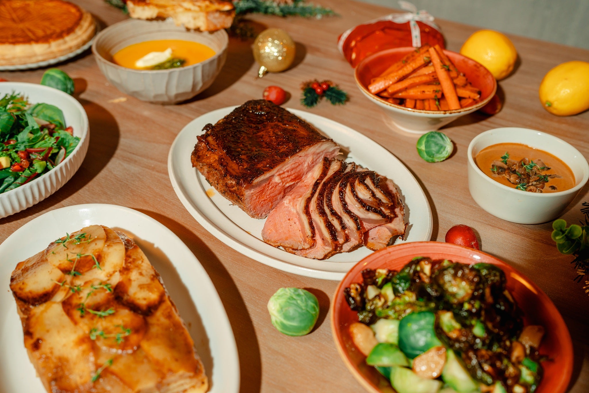 Christmas Roast Beef Set