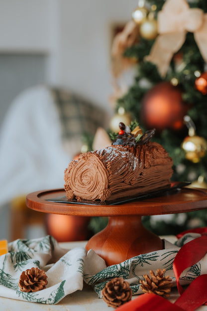 Chocolate Hazelnut Yule Log
