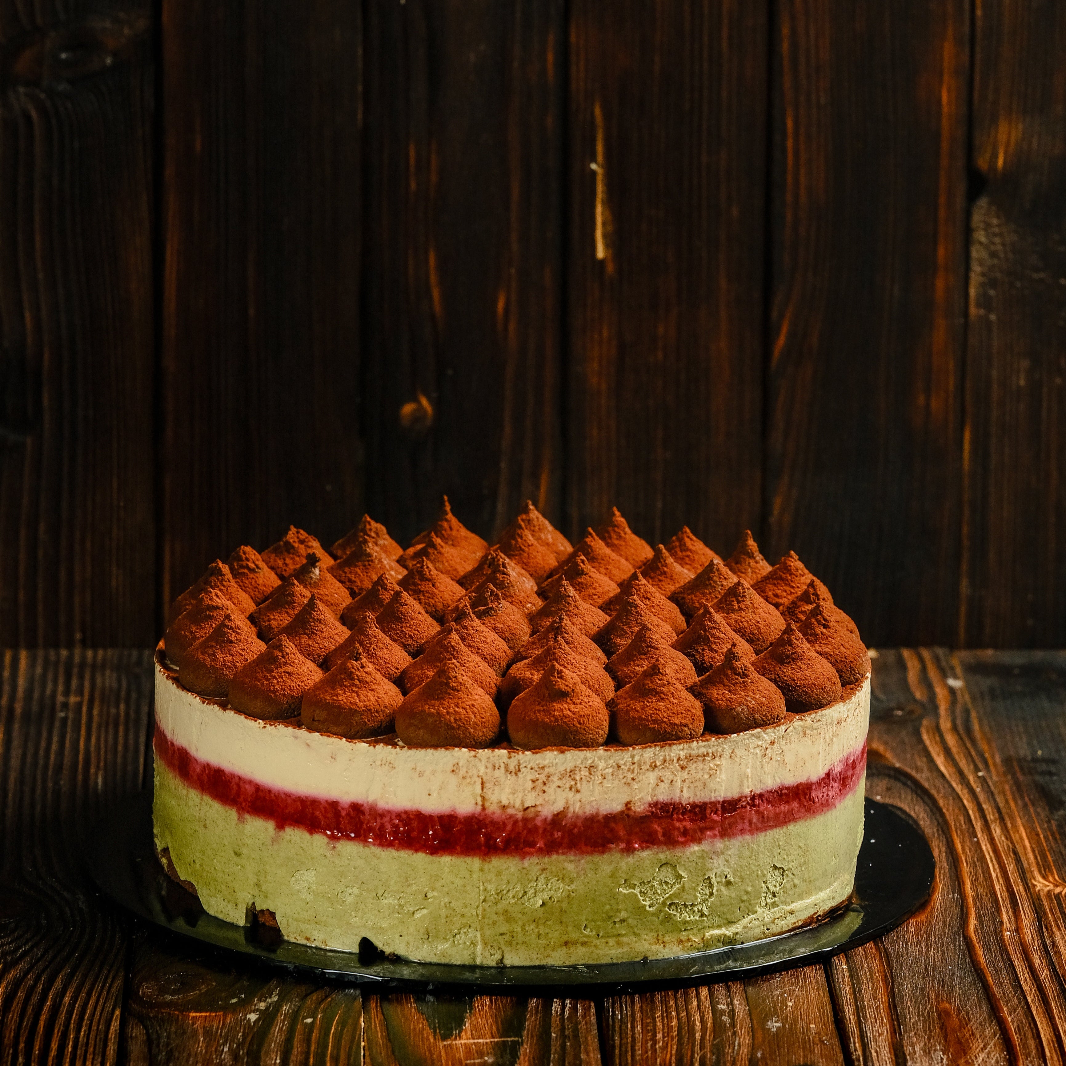 Pistachio Raspberry