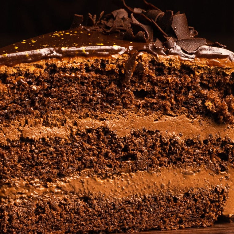 Dark Chocolate Moist Cake