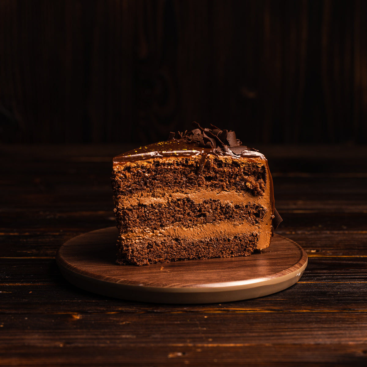 Dark Chocolate Moist Cake