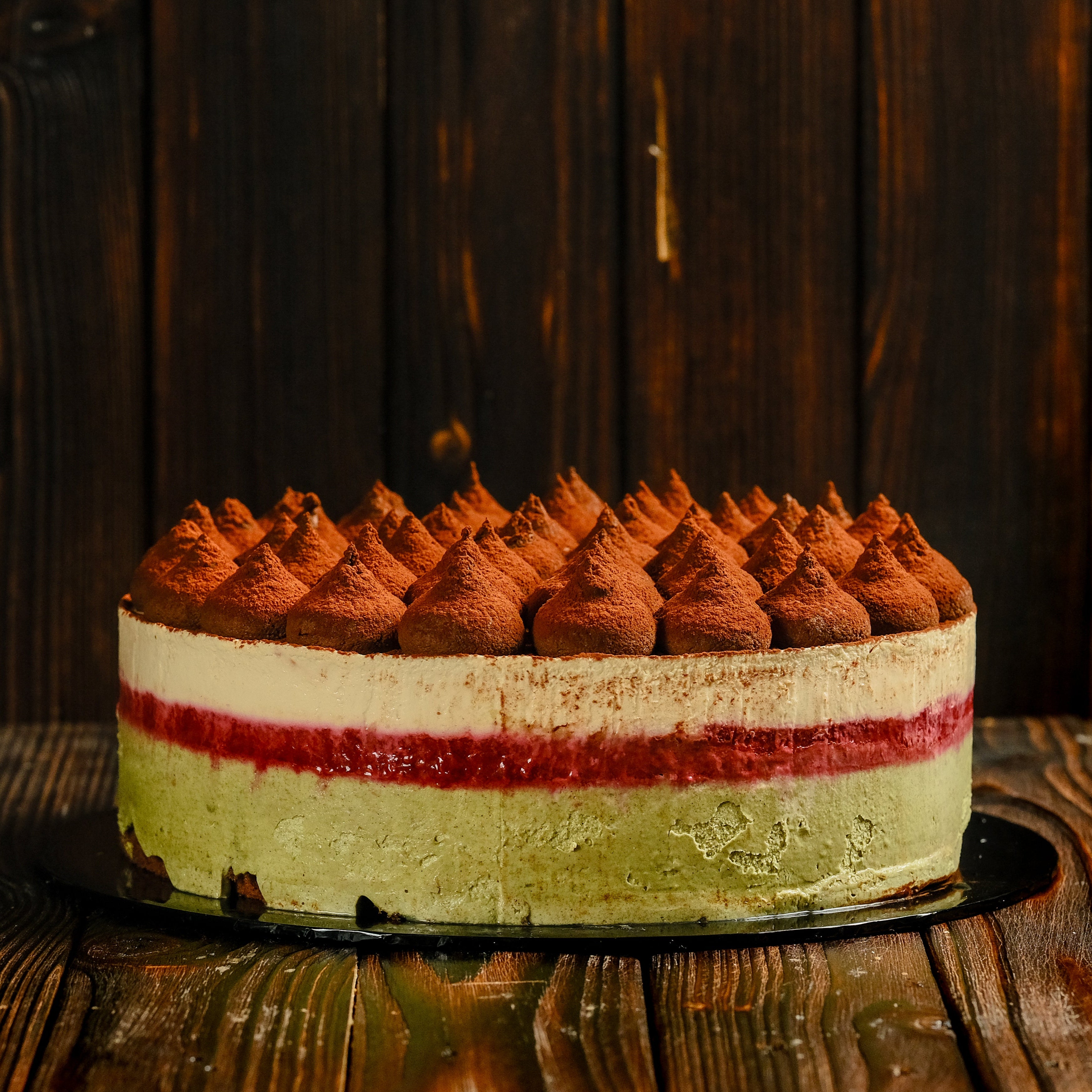 Pistachio Raspberry