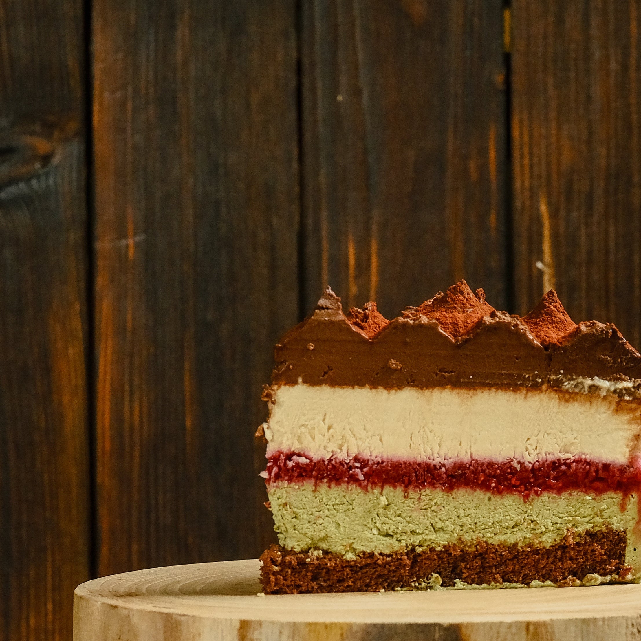 Pistachio Raspberry