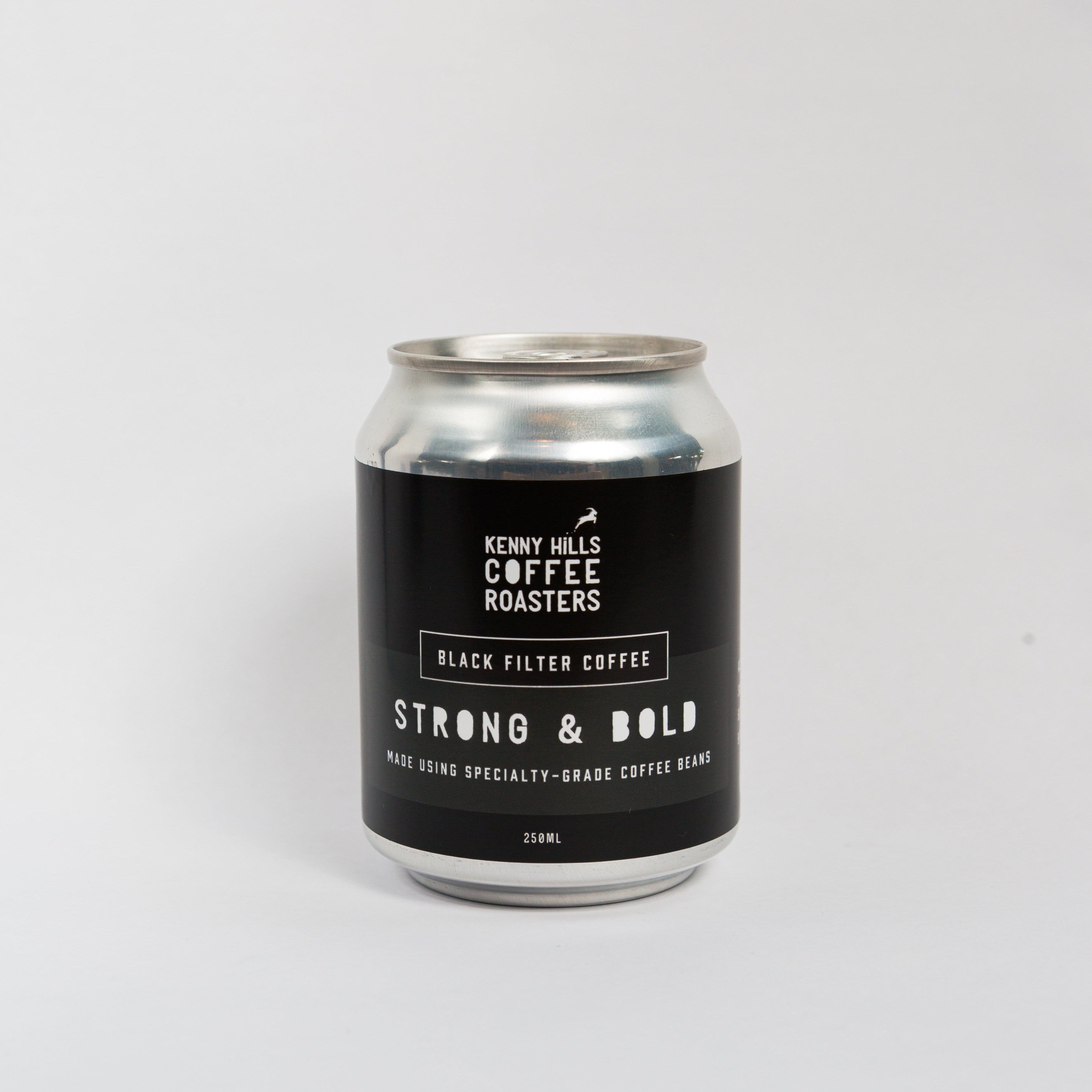 Black Filter Coffee Cans